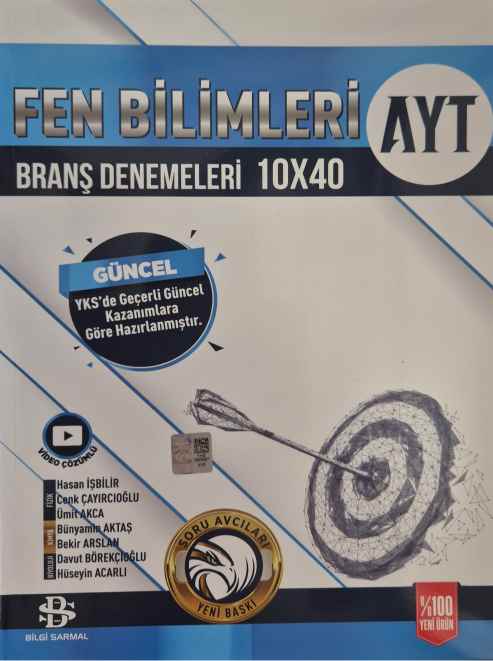 SARMAL YKS AYT DENEME 10 LU FEN BİLİMLERİ - 24-25