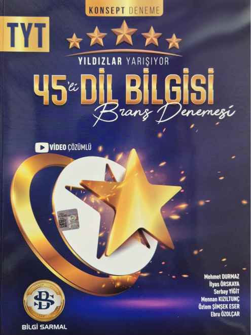 YILDIZLAR YARŞ.TYT DENEME 45Lİ DİLBİLGİSİ - 24-25