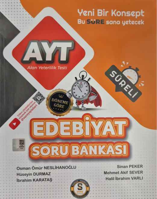 SÜRE YKS AYT S.B. EDEBİYAT - 2024-25